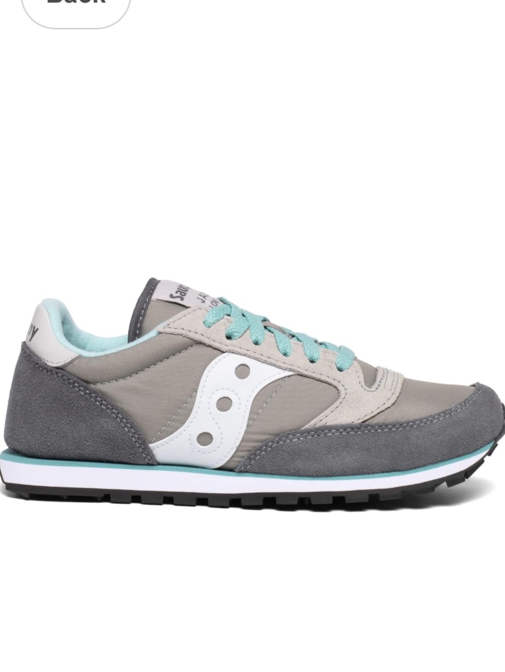 Saucony Originals Women's Jazz Low Pro Sneaker,Grey/White 7.5 NWT